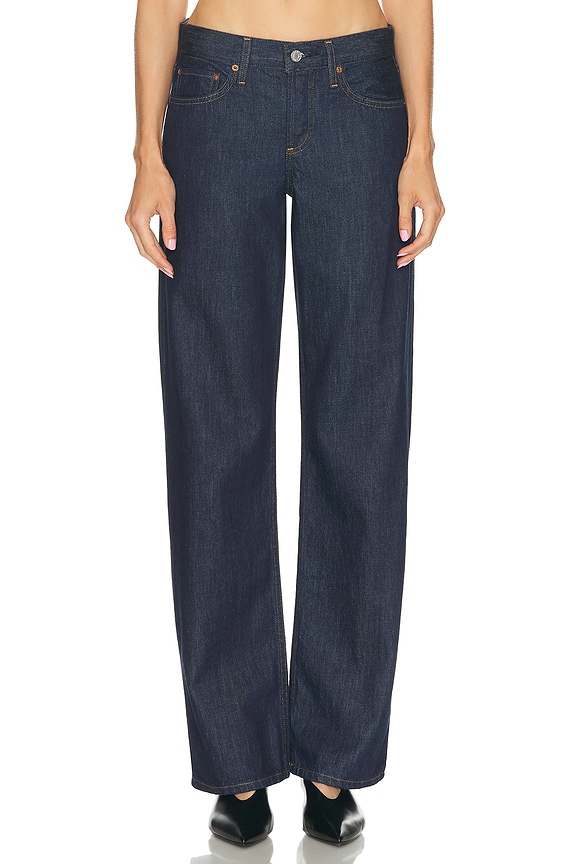 Citizens of Humanity Lindz Low Rise Easy Straight Jeans in Amherst