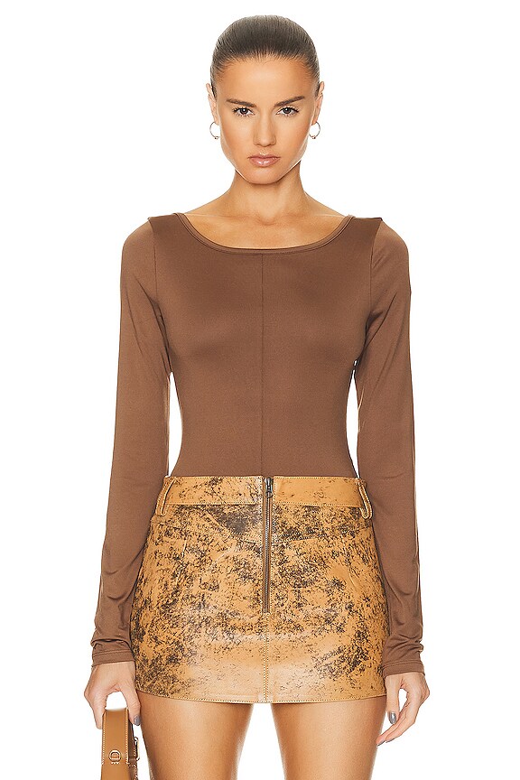 KNWLS スカート - Distressed Brown | FWRD