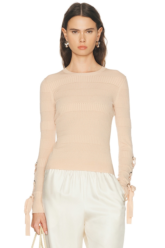RICK OWENS LILIES Magnetic Top in Milk | FWRD
