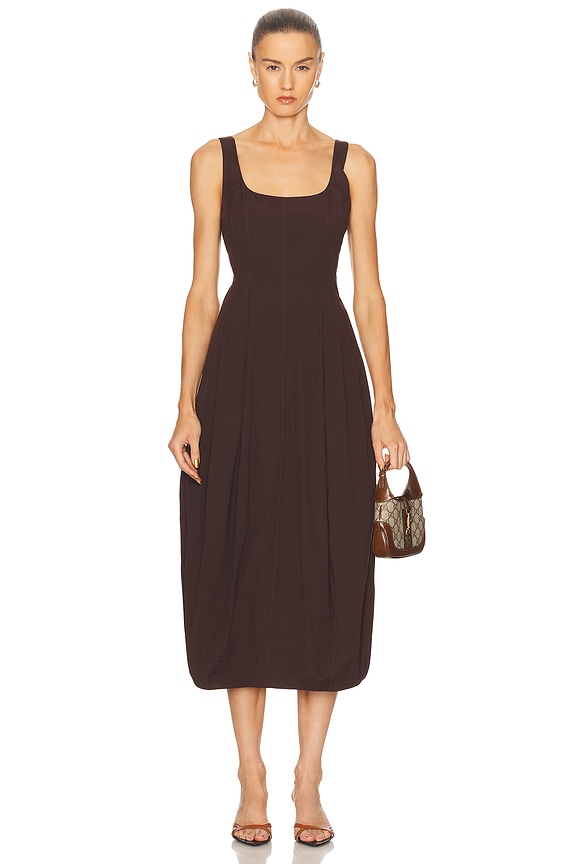 knee length dresses for ladies Rent SIR Jacques Knot Midi Dress