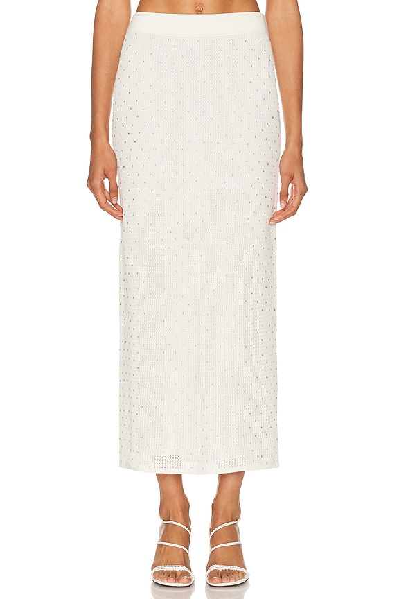 スカート ALESSANDRA RICH Midi skirt Wool midi skirt in black - Alessandra Rich | Mytheresa