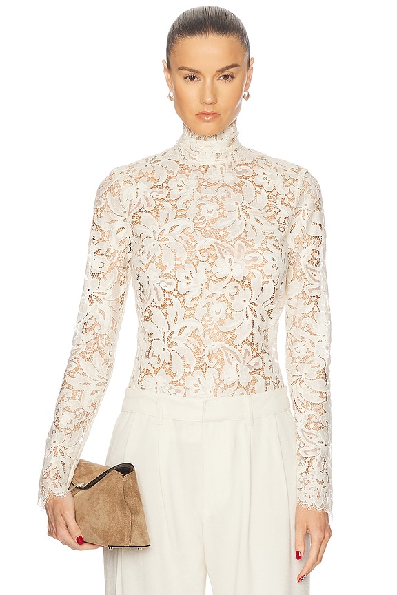 Isabel Marant Jalford Top in Ecru | FWRD