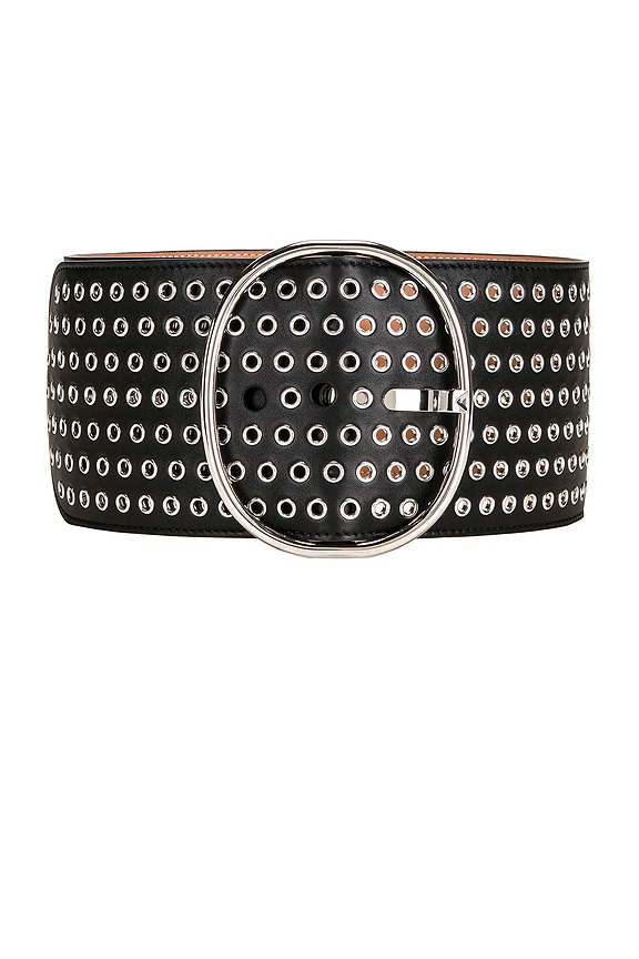 ALAÏA Corset Belt in Noir Alaia | FWRD