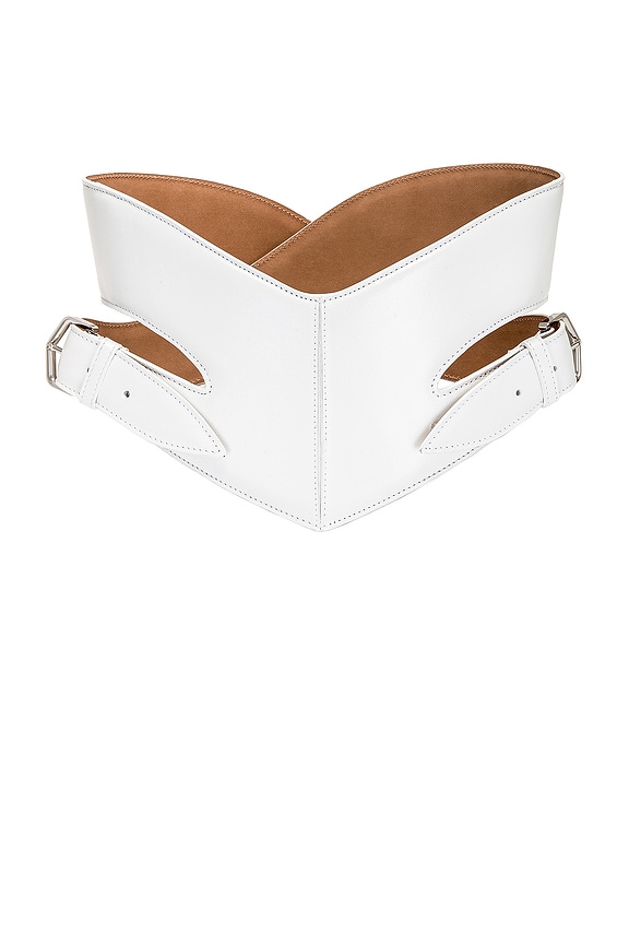 ALAÏA CORSET ベルト - Blanc Optique | FWRD