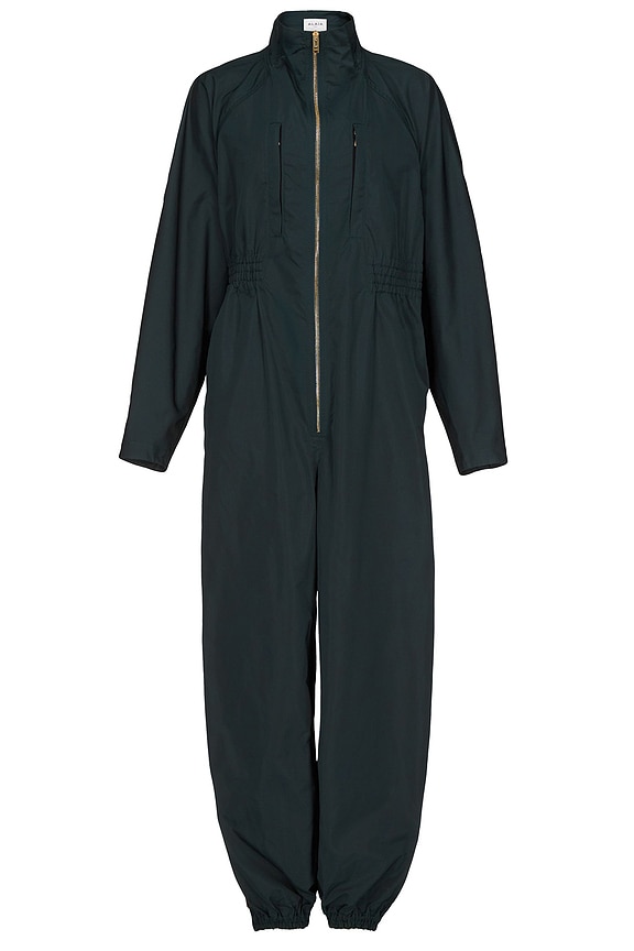 bottega veneta jumpsuit ナイロン　ジャンプスーツ Bottega Veneta Nylon Long Jumpsuit in Fondant | FWRD