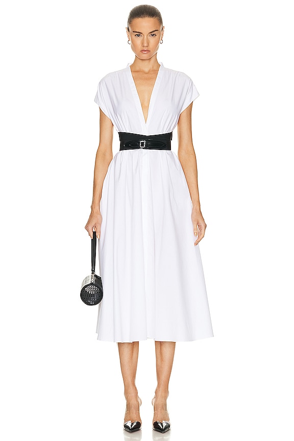 Alia Midi Wrap Dress