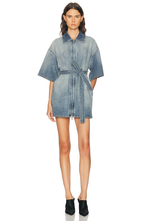 MOTHER The Cover Up Dress in Just One Sip | FWRD