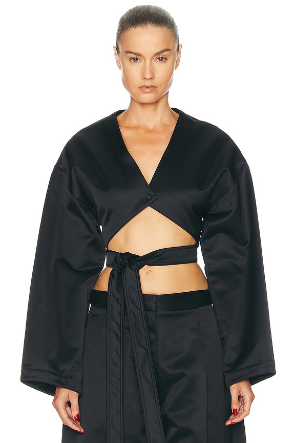 Charo Ruiz Ibiza Tamara Jacket in Black | FWRD