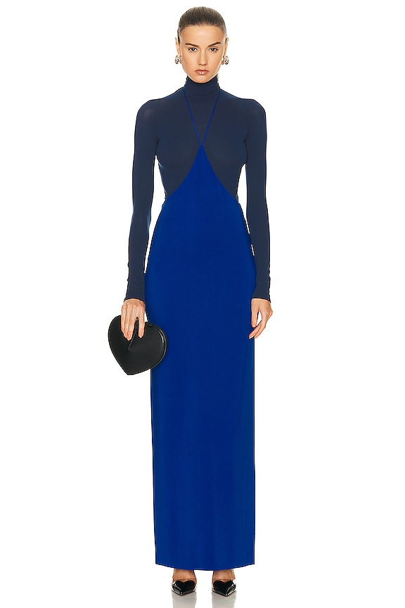 Aya Muse Ubro Skirt in Denim | FWRD
