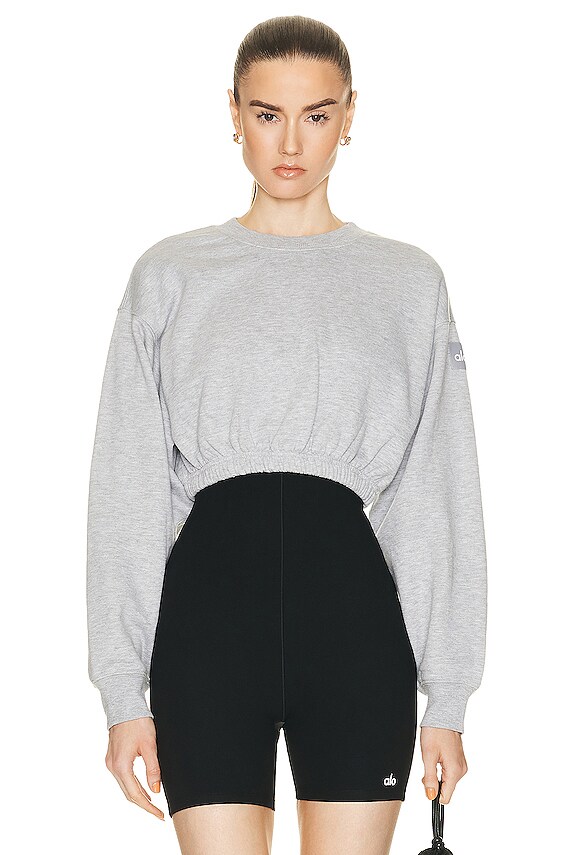 【Rotate】 Mimiコットンスウェットパンツ ROTATE MIMI スウェットパンツ - Grey Melange | FWRD