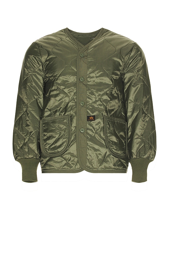 NemeN Kane Tie Dye Cropped Jacket in Leaf Green Tie Dye | FWRD