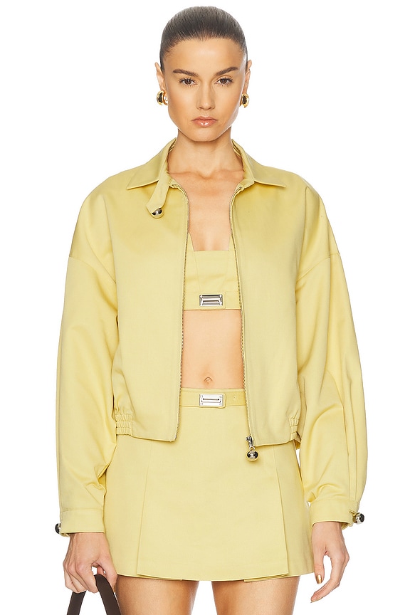 Moncler Grenoble Day-namic Hooded Zip Up Jacket in White | FWRD