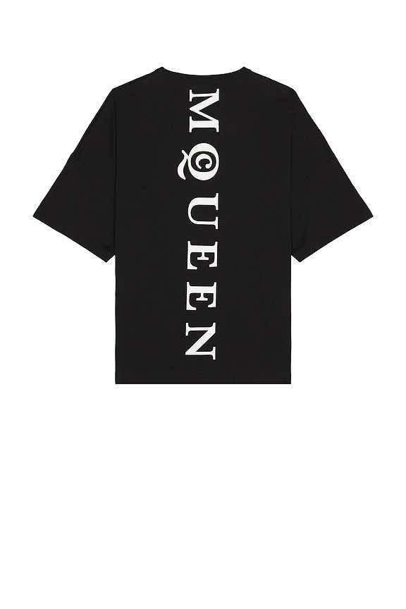DRKSHDW by Rick Owens Jumbo Tee with Patches in Black | FWRD