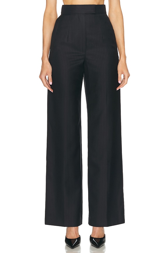 The Sei Wide Leg Trouser in Midnight | FWRD