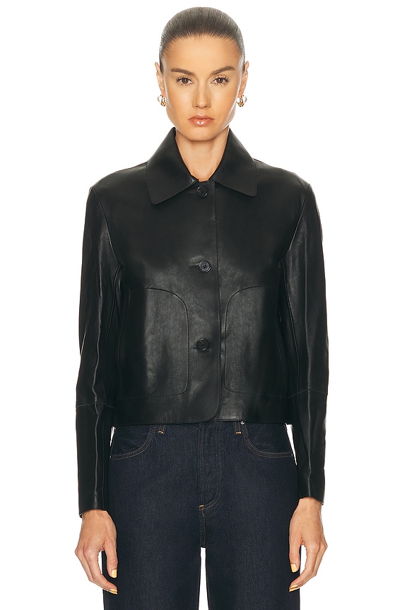 【断捨離中につき大幅値下げ中】AMIRI ボーンジャケット ブラック Amiri BONES ジャケット - Black | FWRD