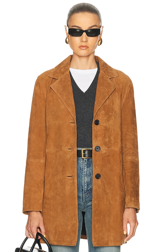 The Row Lysandre Jacket in Caramel | FWRD