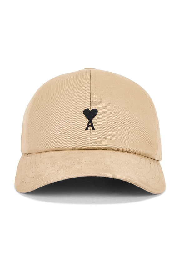 Raf Simons Devotion Cotton Cap in Black | FWRD