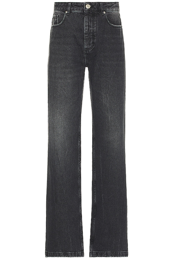 Maison Margiela Upside Down Logo Hoodie in Black | FWRD