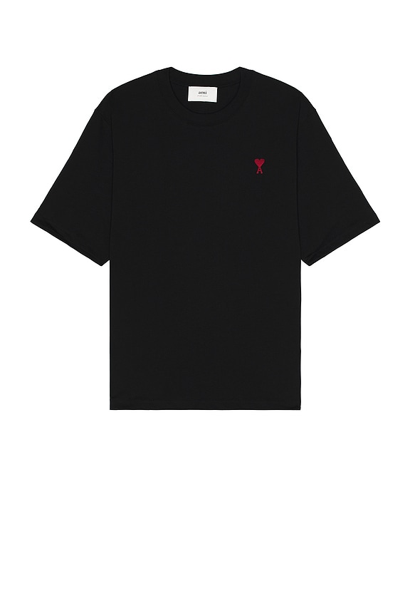 AMI Paris T-shirt in Black | FWRD