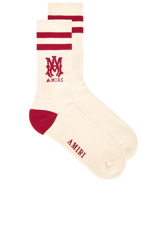 Amiri Sock in Varsity Red | FWRD