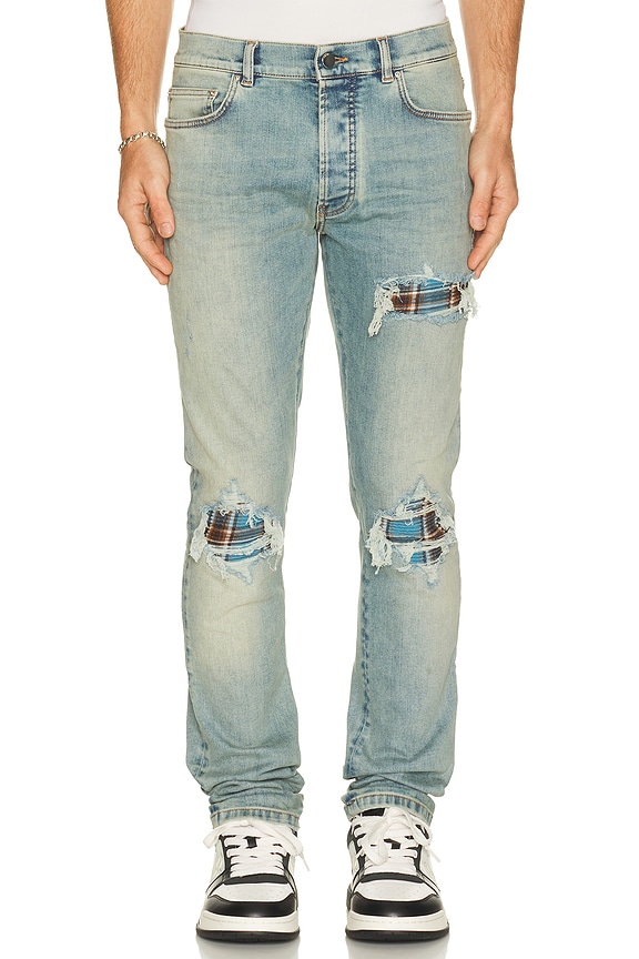 Amiri Tie Dye MX1 Jean in Sky Indigo | FWRD