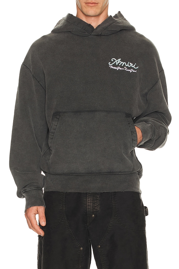 Acne Studios University Zip Up in Black | FWRD