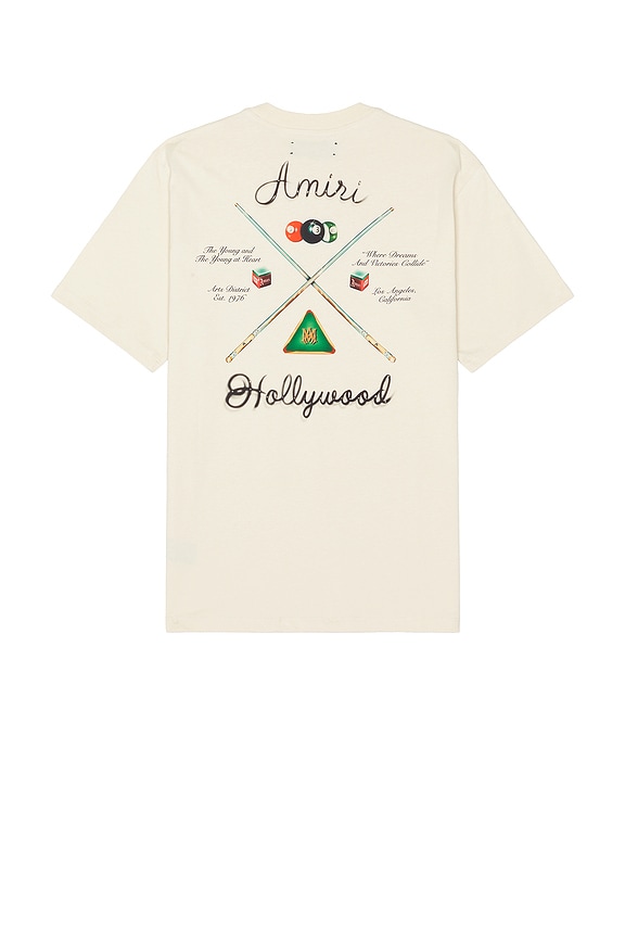 BODE Embroidered Suncherry Short Sleeve Shirt in White Multi