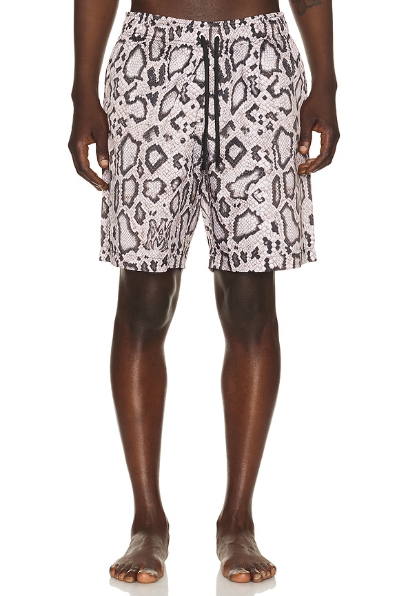Balenciaga Swim Shorts in Anthracite & Black | FWRD