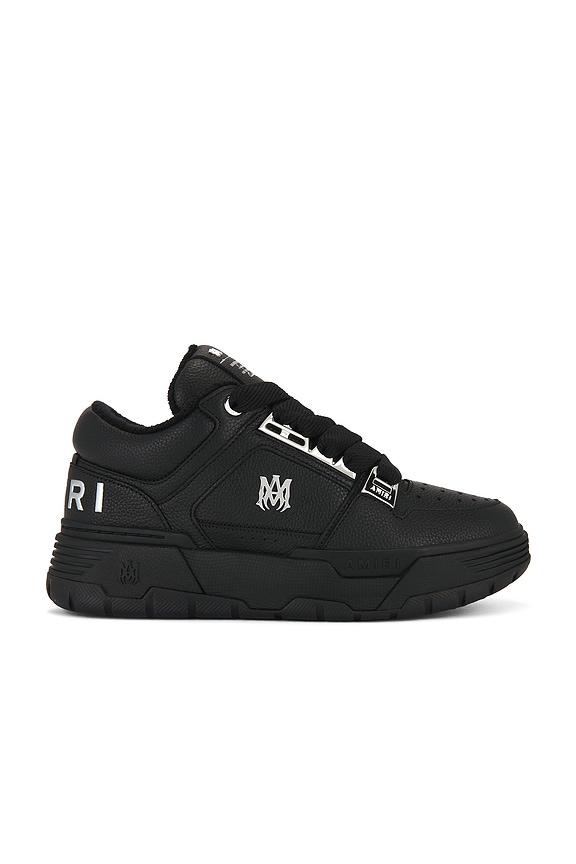 Amiri Leather Sunset Sneakers in Black & White | FWRD