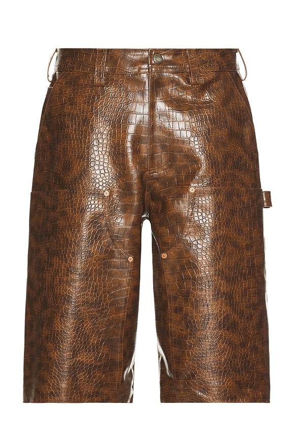 リーフナノ3 Homme Plisse Issey Miyake Shorts in Grass Green | FWRD