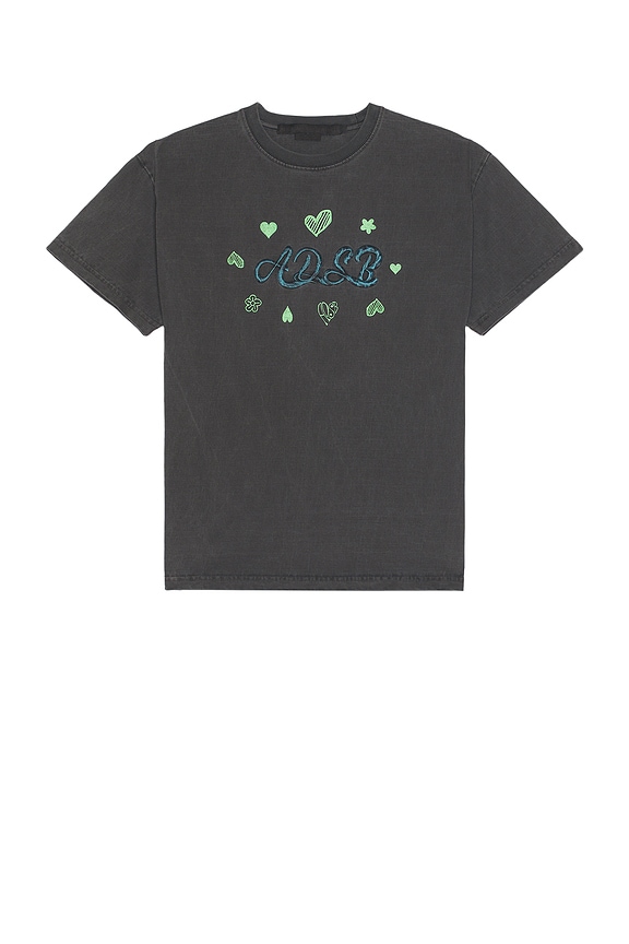 Amiri Cheetah Logo Tee in Black | FWRD