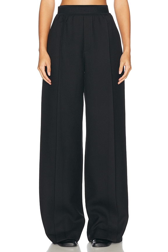 Fear of God Wool Canvas Single Pleat Wide Leg Pant in Mocha Fear of God Wool Canvas Single Pleat Wide Leg Pant in Mocha