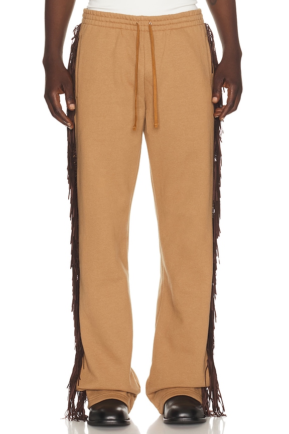 パンツ Rick Owens Drawstring Cropped DUST 48 DRKSHDW by Rick Owens Drawstring Cropped Pants in Dust | FWRD
