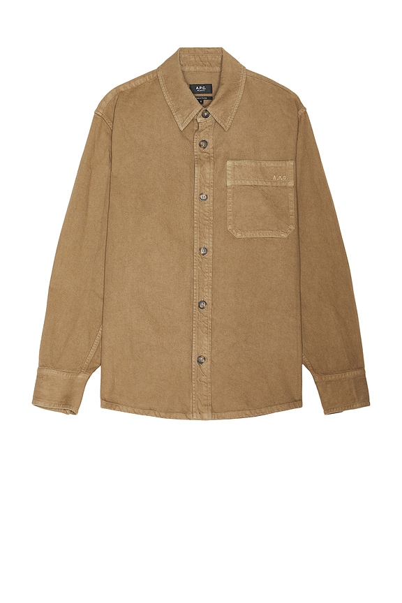 visvim PALMER SHIRT L/S LT.BROWN ③ 24ss visvim Palmer Shirt 'Beige'