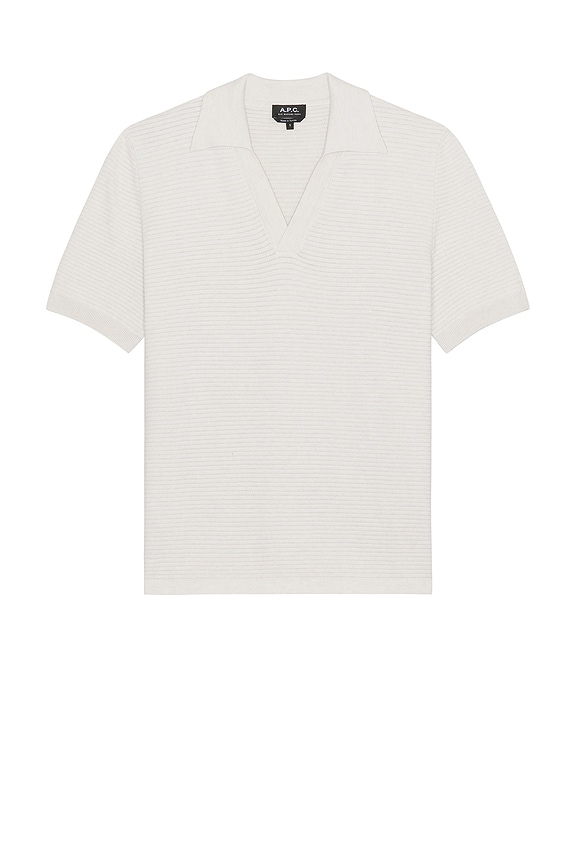 Rick Owens Basic SL Tee in Milk in Pearl | FWRD