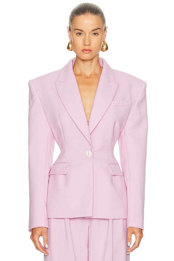 Victoria Beckham ブレザー ジャケット VICTORIA BECKHAM Oversized double-breasted twill blazer | NET-A-PORTER