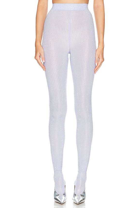 Balenciaga Logo Legging in Balenciaga Grey & Black | FWRD