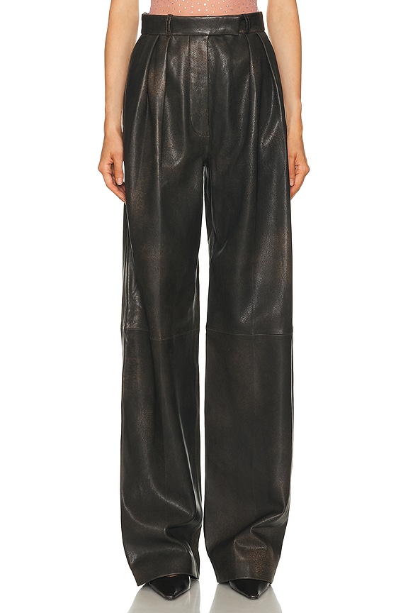 Aya Muse Cherry Blossom Pant in Black | FWRD