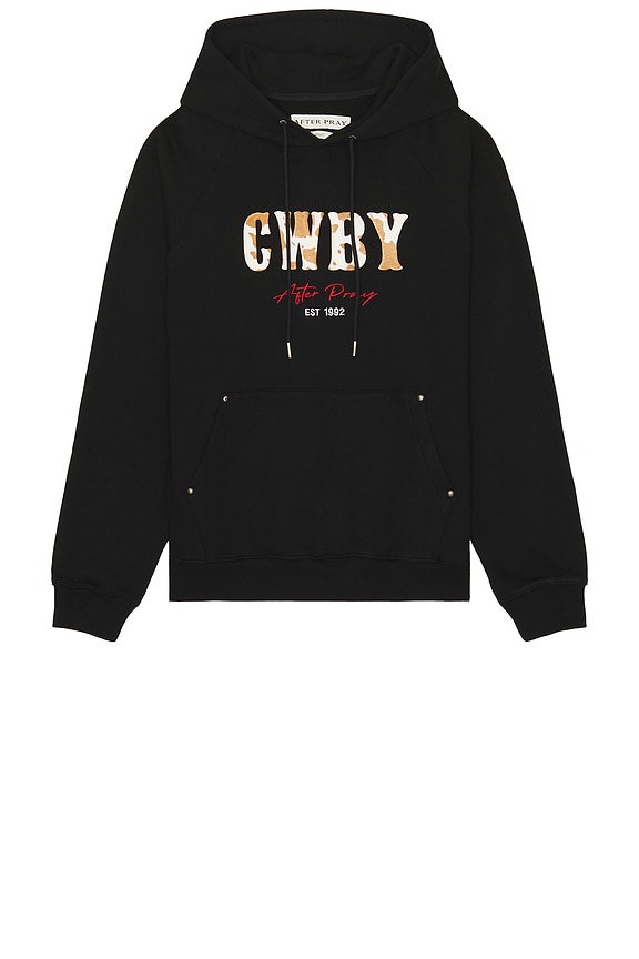 Amiri MA Quad Zip Up Hoodie in Black | FWRD