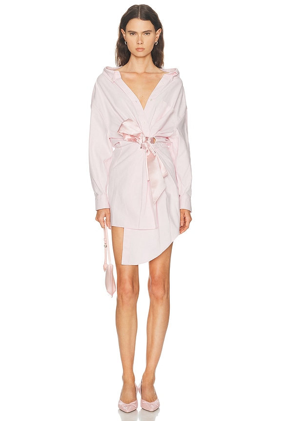 open lace back dress Alessandra Rich Dress - - Woman - Purple main image 0