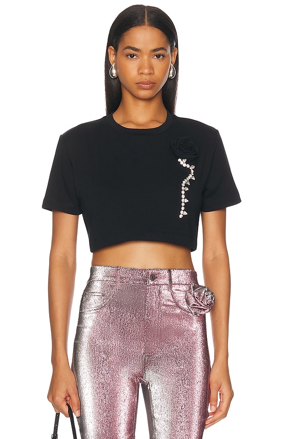 Amiri TOP トップ - Aged Black | FWRD