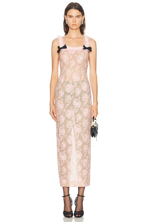 Zimmermann Dancer Flutter Dress in Alabaster Garden Floral | FWRD