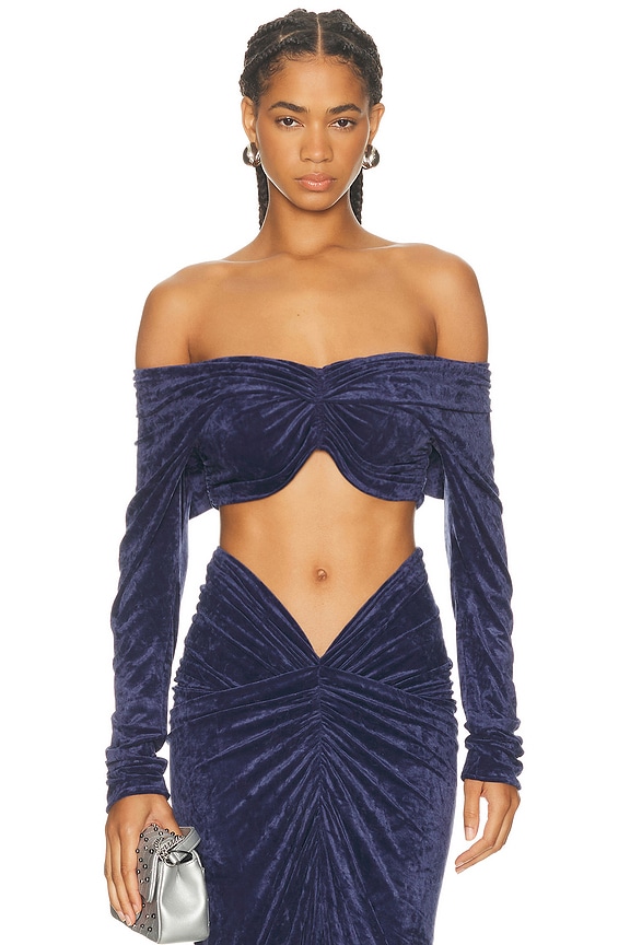 トップス andwang off shoulder bijou tops AND off shoulder bijou tops