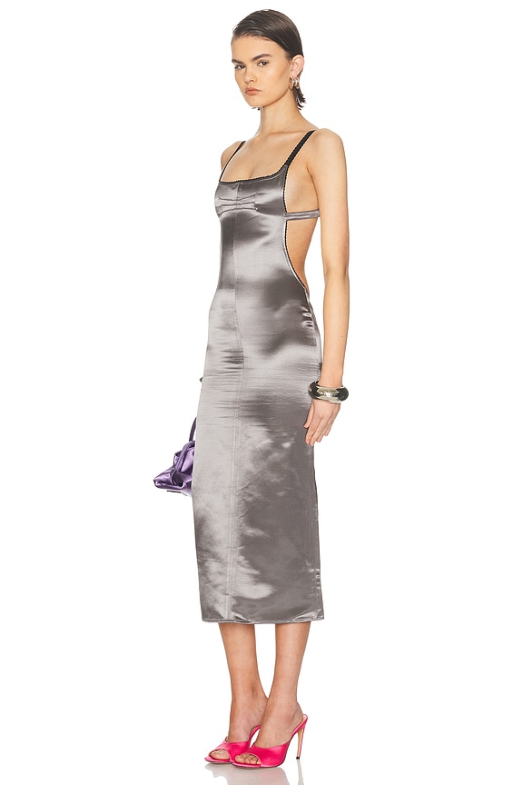 Bottega Veneta Light Cotton Gauze Dress in Chalk | FWRD Bottega Veneta Light Cotton Gauze Dress in Chalk | FWRD