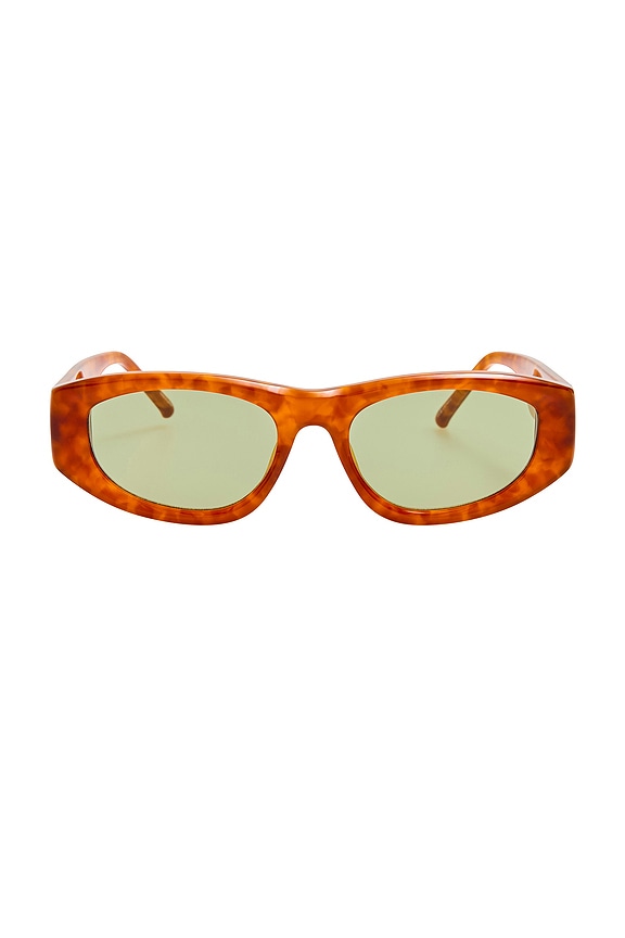 Kimeze  YELLOW SMOKE, 54mm Oval Sunglasses. One Size. NEW Kimeze Gabriel 2 Sunglasses in Chocolate | REVOLVE main image 2