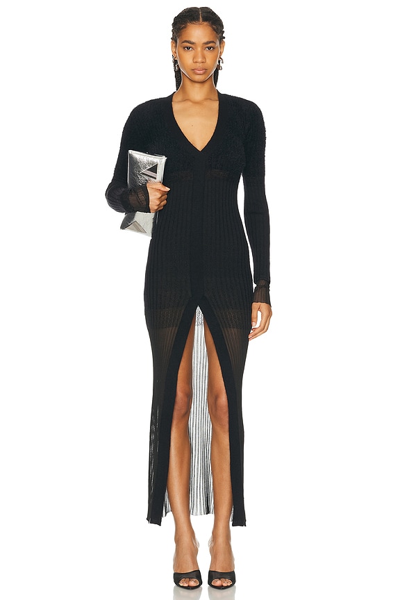 green emerald velvet dress Helena Metallic Longline Cardigan Dress