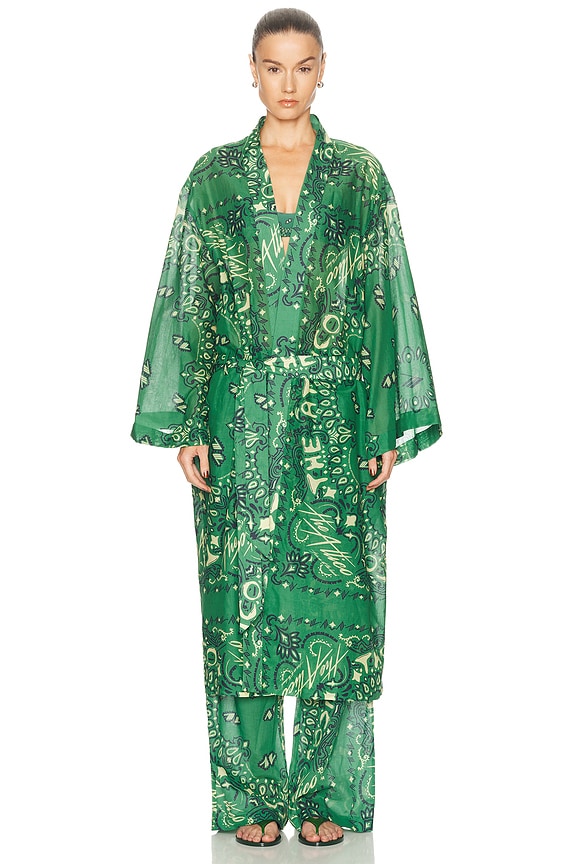 Moncler Genius 8 Moncler Palm Angels Tamalpais Long Coat in Multi