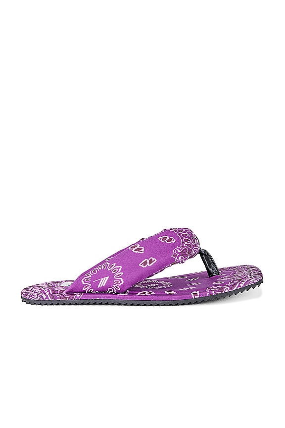 Marni Fussbett Two Buckle Sandals in Fuchsia | FWRD