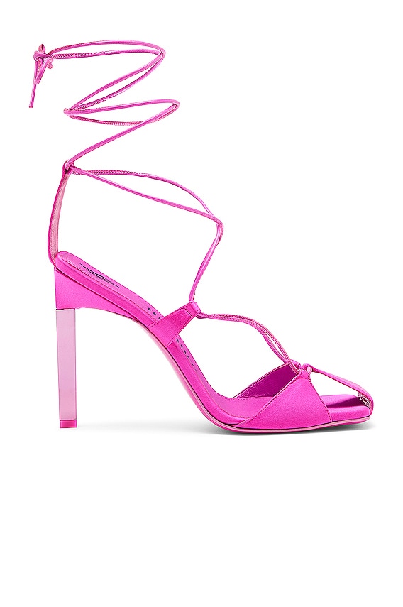 【MARINE SERRE】 ジャンプスーツ Marine Serre ジャンプスーツ - Fuchsia Jacquard | FWRD
