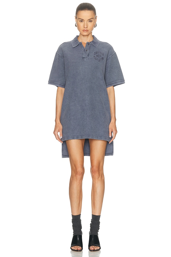 denim tunic dress Second Female Dera Denim Tunic Dress
